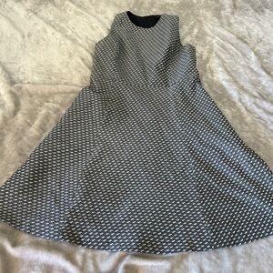 Theory trekana circuit knit a-line dress